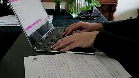 ASMR | Sorting Paperwork & Data Entry Typing Roleplay (no talking)