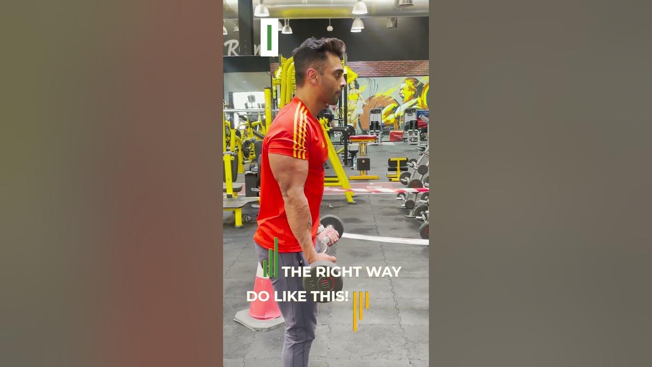 Stop doing bicep curls wrong. Learn the right way with Fit Tribe in