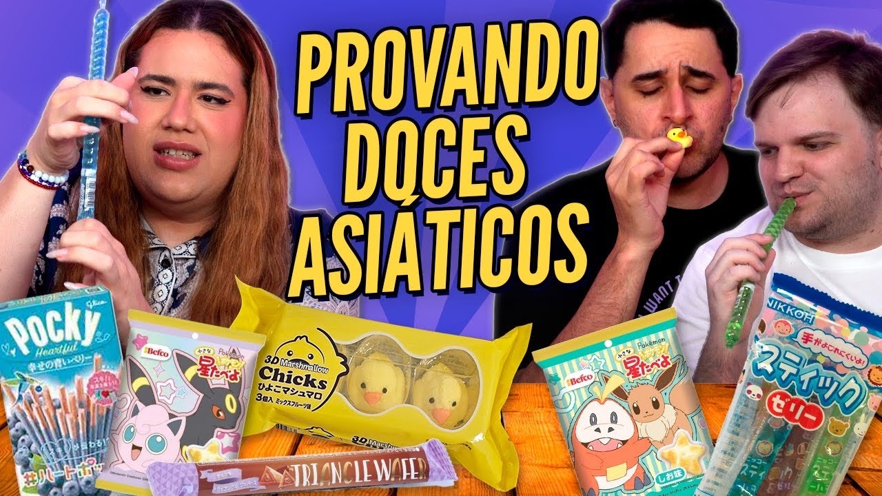 PROVANDO DOCES ASIÁTICOS com @Beta Boechat
