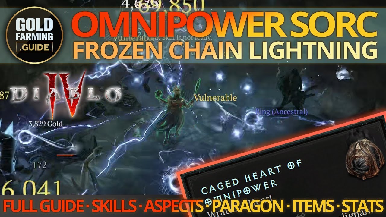 Diablo 4 Patch 1.1.1 - Omnipower Chain Lightning & Lucky Hit Perma ...
