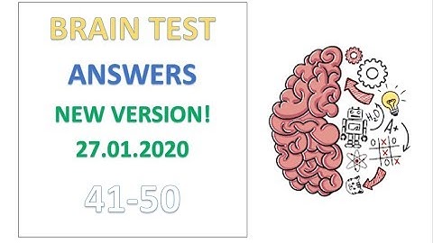 Brain Test: Tricky Puzzles Answers | Level 41 42 43 44 45 46 47 48 49 50 Gameplay
