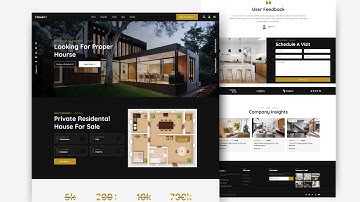 Build a Responsive Real Estate Website | HTML, CSS, and JavaScript Tutorial for Beginners