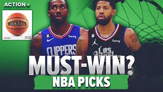 Bet Kawhi Leonard & LA Clippers in Must-Win vs Philadelphia 76ers? NBA Picks 3/27 | Buckets