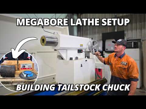 Building a Heavy Duty Tailstock Chuck for the Megabore Lathe | Part 1