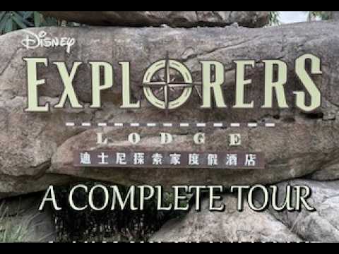 Explorers Lodge at Hong Kong Disneyland - a full tour by Martin