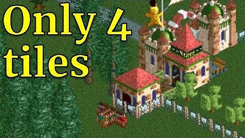 RCT2 - Beating Forest Frontiers while using only 4 tiles