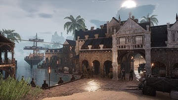 Conan Exiles - " Akraia" - "The Harbor" - part 10, New Argossean build, XBOX, no mods