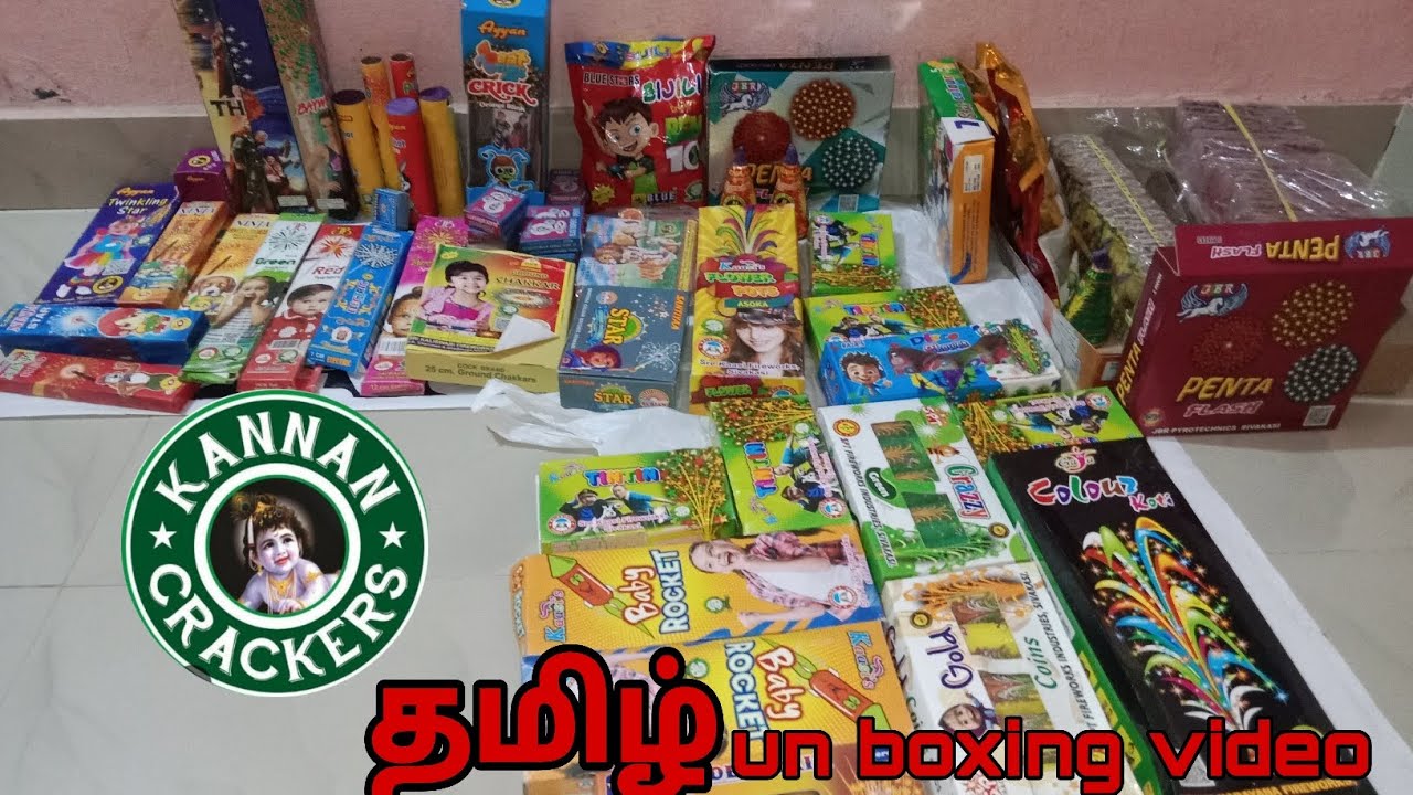 Kannan crackers unboxing video in tamil #trending #viral #crackers 