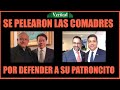 SE PELEARON LAS COMADRES POR DEFENDER A SUS PATRONCITOS...