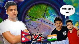 India Pro BGMI Player @HYDRAHRISHAV Thinks I Am Chinease Pro Player | NEPAL vs INDIA screenshot 4