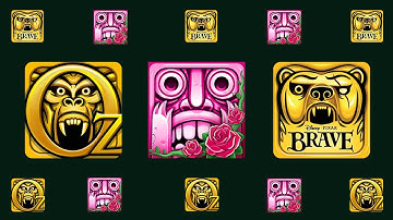 Temple Run Oz Vs Temple Run Brave Vs Temple Run 2 Winter Wasteland - Endless Run Gameplay - Mashup