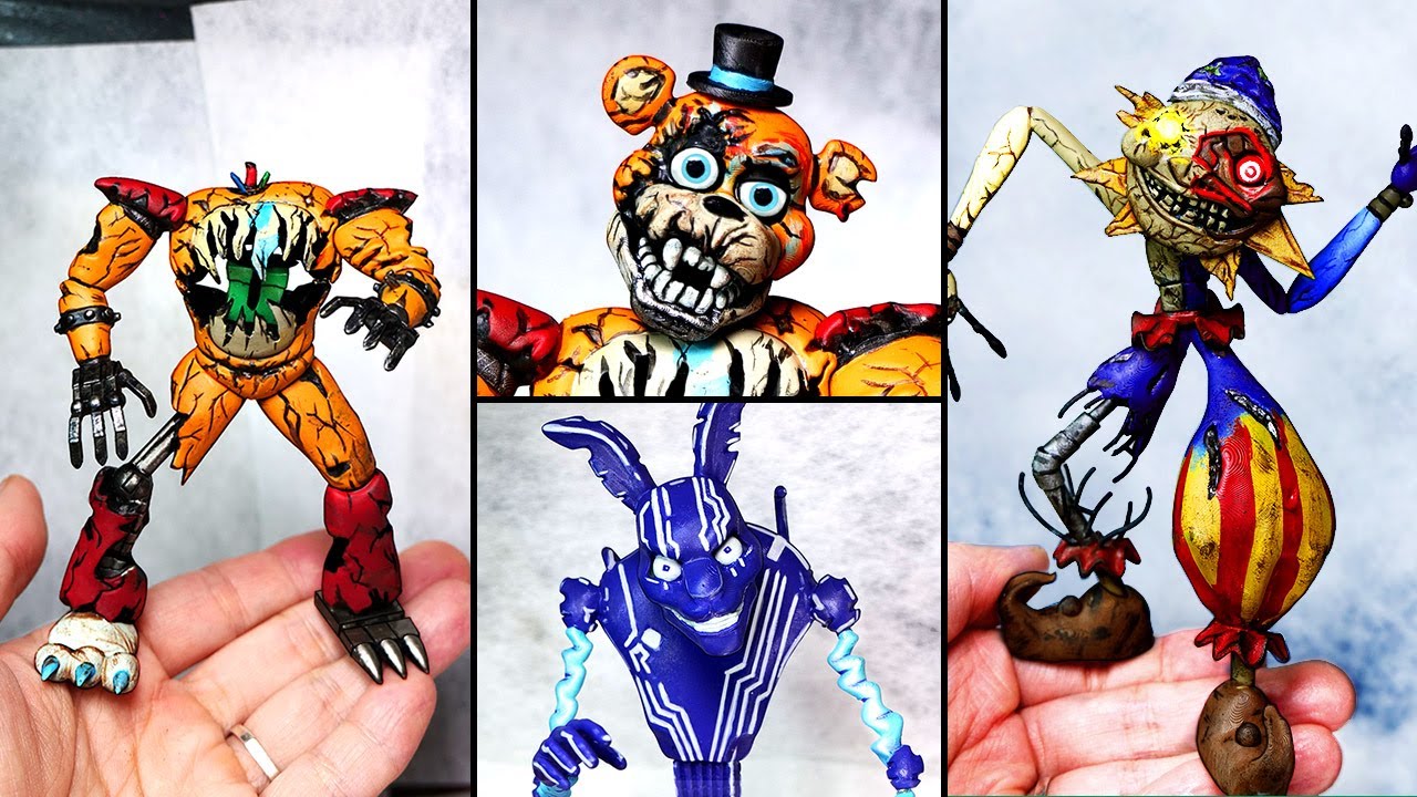 DLC Ruined Animatronics [Five Nights at Freddy's Security Breach] [Projects]