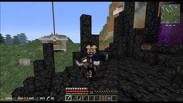 (9b) Lost footage: Minecraft Rift in Time Thaumcraft, Player Death Memorial, and a Taintacle Ring