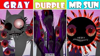 What Happens When Mr Sun, Durple & Gray Merge? Incredibox Sprunki Phase 61-80
