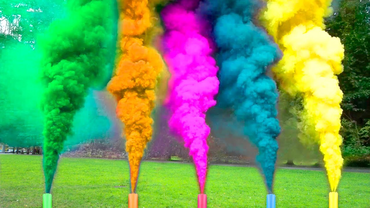 DIY How to Make Colored Smoke Bombs At Home 