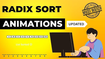 Radix Sort Animations | Data Structure | Visual How