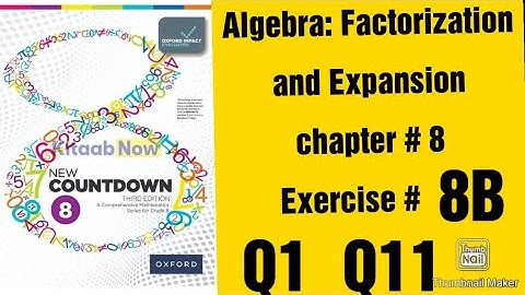 oxford new countdown book 8 third edition || chapter 8 || Exercise  8B || Q1_Q11 solved