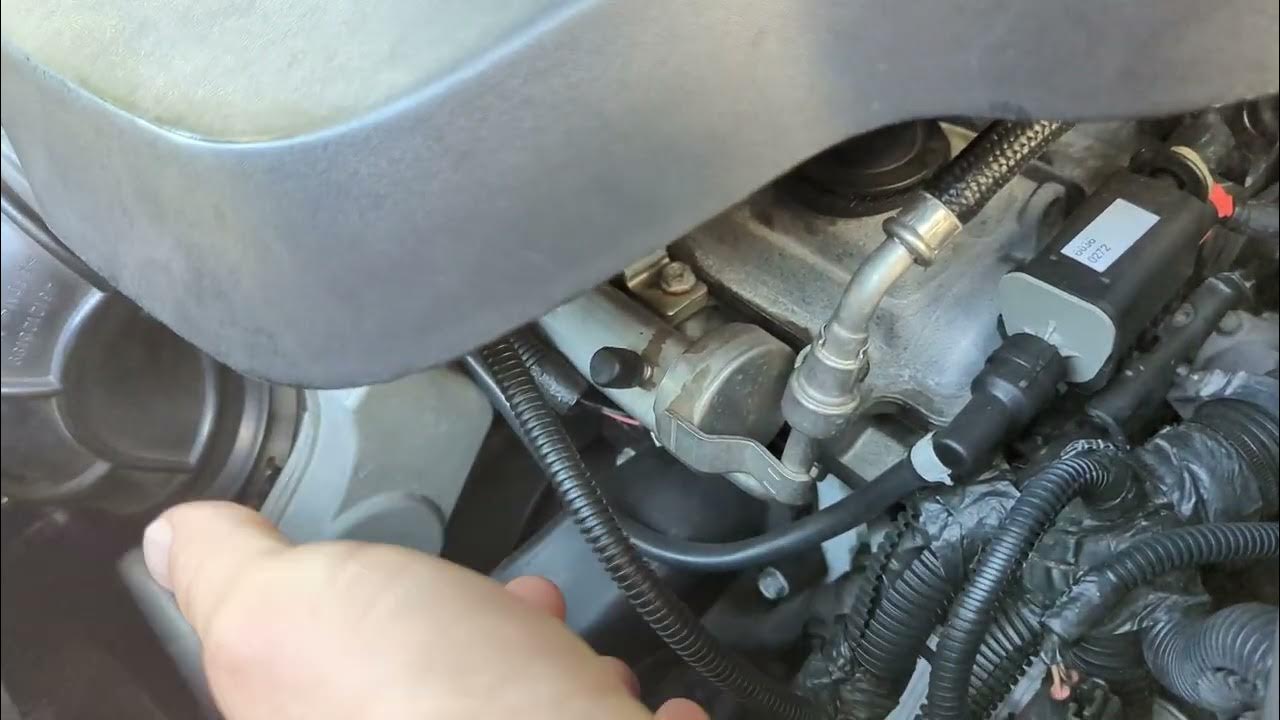 2006 CHEVY HHR MASS FLOW AIR SENSOR PROBLEM PART 2 YouTube