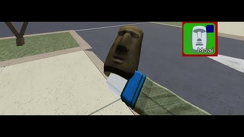 HOW TO GET THE NEW MOAI MELEE IN ARSENAL (ROBLOX)