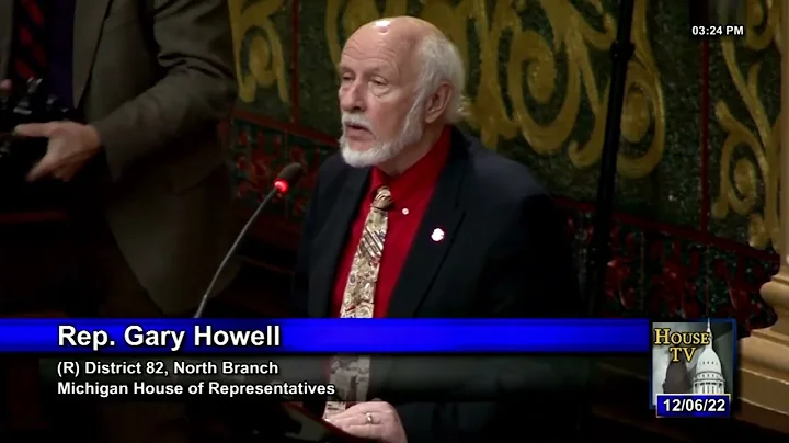 State Representative Gary Howell Farewell Speech