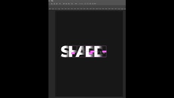 How to create Shadow Text effect in photoshop | Learn With Fana