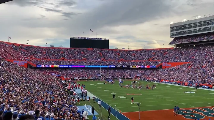 2022 Utah v Florida Gators Swamp Entrance