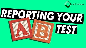 Reporting an A/B Test in Acoustic Campaign (formerly IBM Watson Campaign Automation)