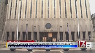 Wake County woman says she 'happy cried' after court decision in LGBTQ domestic violence case