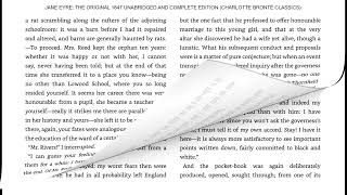 Famous Jane Eyre Chapter 33 Profile
