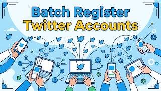 Get Twitter Accounts in Bulk/ Twitter Accounts Creator/  Twitter Accounts Automation/ Tweetattckspro