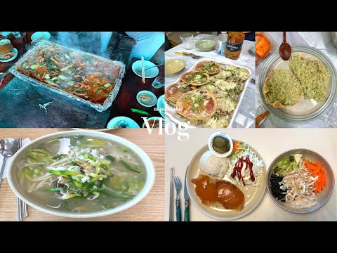 [VLOG] 밖에서도 집에서도 야무지게 챙겨먹는 일상ㅣ대게 파티ㅣ팽오리농장ㅣ비봉손칼국수ㅣ인천맛집ㅣ인천노포ㅣ식단브이로그ㅣ맛집투어ㅣ먹방브이로그ㅣ일상브이로그ㅣ박물관투어ㅣ집밥해먹기