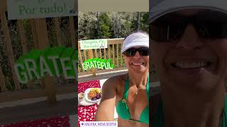 My Breakfast On The Deck