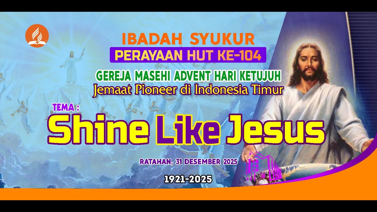 Ibadah Syukur Perayaan HUT Jemaat ke 104 - 31 Desember 2025