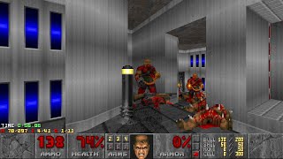 Final Doom: TNT Evilution - MAP09: Stronghold [Nightmare! 100% Secrets] in 3:49
