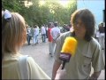 Разные Люди & Чиж – 15-летие в Харькове 29.05.2005 (Чиж - интервью перед концертом)