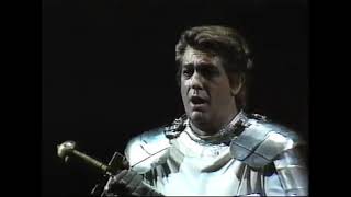 Wagner: Lohengrin, Act III"In fernem Land, unnahbar euren Schritten"-Placido Domingo 1985 Vienna