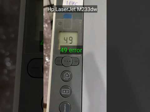 Hp Laserjet M233dw 49 error | Replace formatter board Problem Fix # #likeandsubscribe #hpsupport