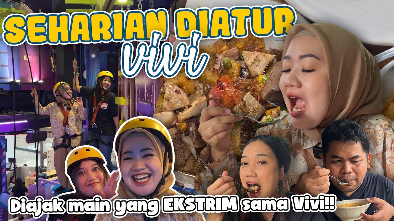 SEHARIAN DIATUR VIVI! SEMUA KESUKAAN NYA MUDAH DITEBAK 😭