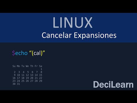 Curso de Linux - Cancelar Expansiones. Video 15