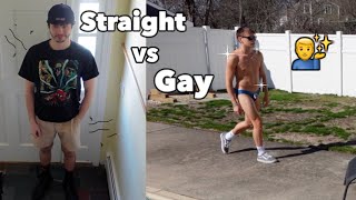 How straight guys do things VS gay guys doing them 🤣 (PART 2)