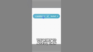 Access Sprite-Only Variables from Other Sprites in Scratch #shorts