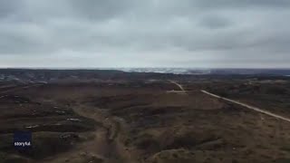 Texas wildfire video No. 3