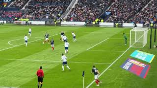 Scott McTominay 1st Goal - Scotland 3 v 0 Cyprus, Hampden Park, Glasgow - Football - 25\/03\/2023