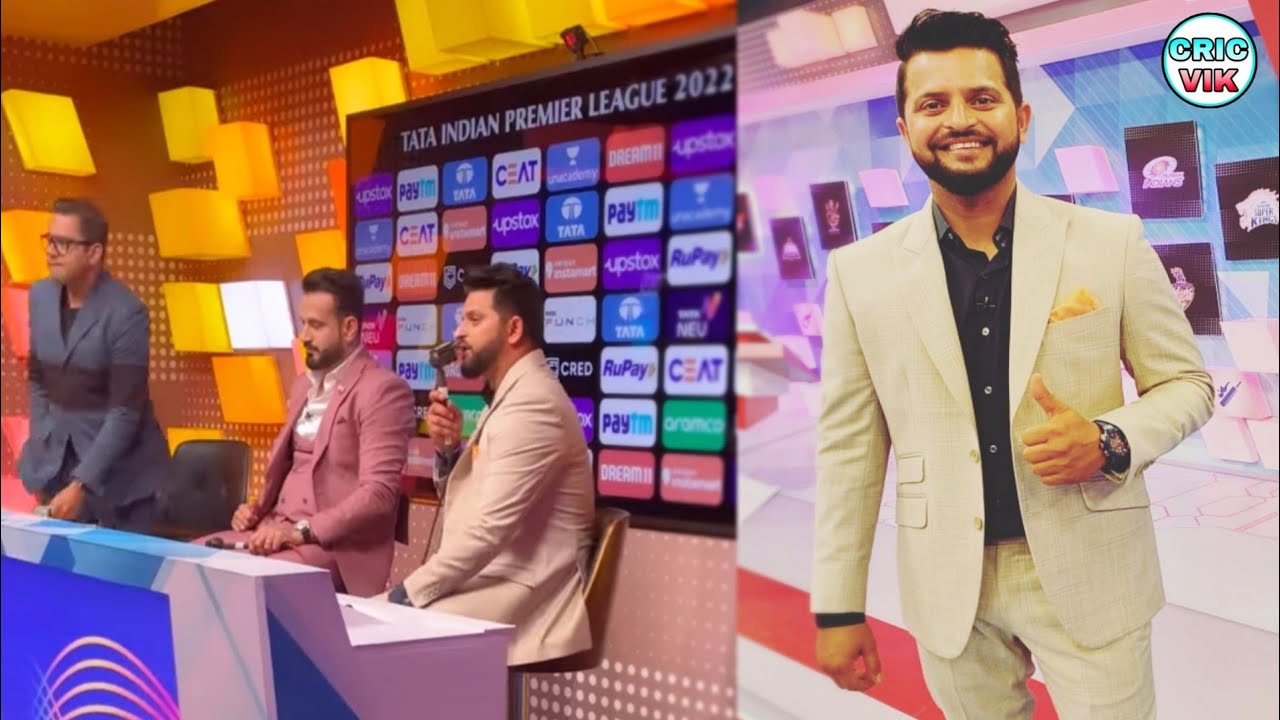 Suresh Raina's 1st Day as a Commentator | IPL 2022 | Behind the Scene ...