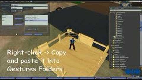 Gestures Tutorial in Second Life