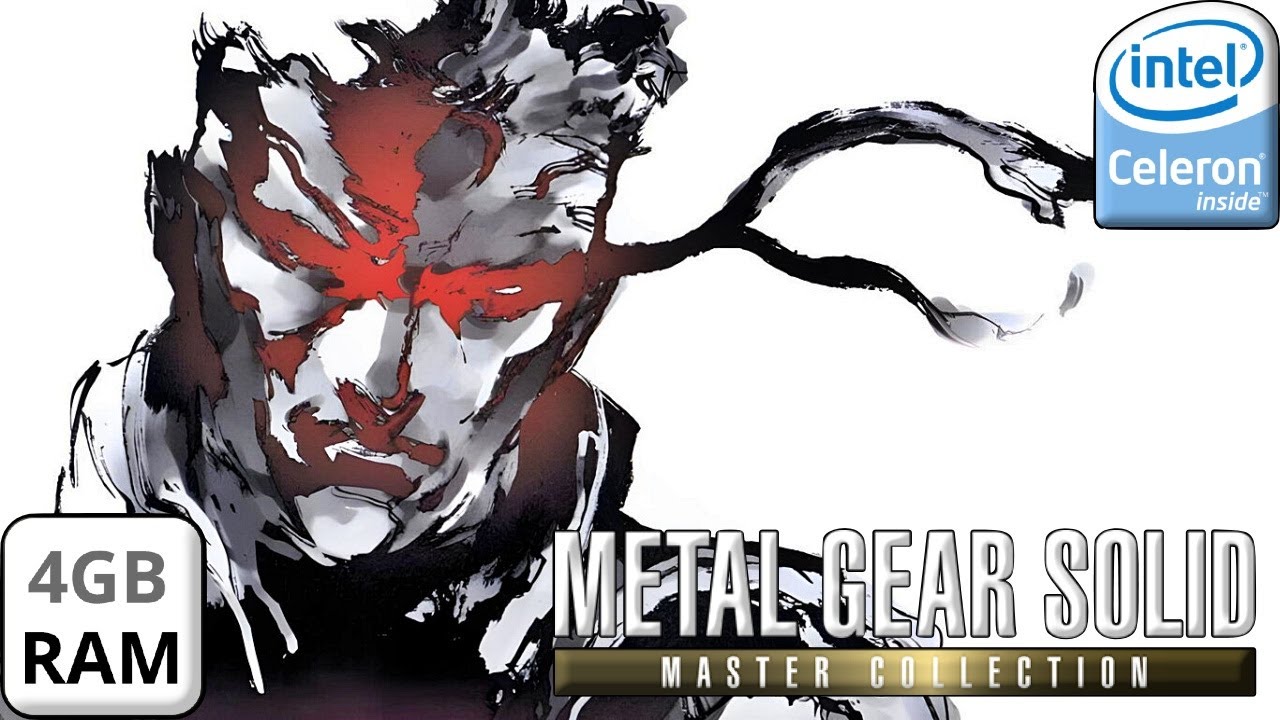 Metal Gear Solid Master Collection Rodando em um NOTEBOOK FRACO Intel ...