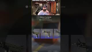 this reaction is way crazier than the drop 😭💥 #counterstrike #knife #stream #moment #fps