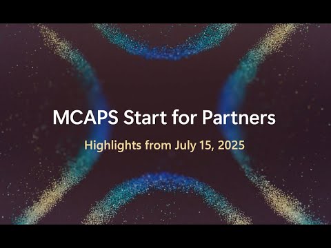 Highlights from MCAPS Start for Partners 2025 - video from MachSol