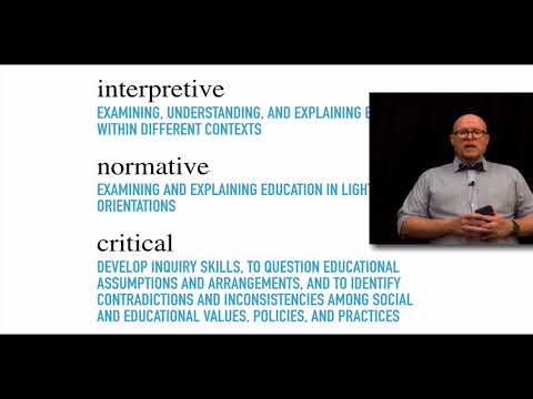 Introduction To The Foundations Of Education