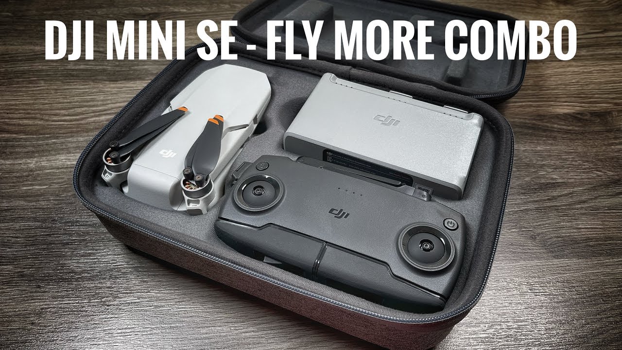 DJI Mini SE - Fly More Combo | NEW Drone, Who Is For? - YouTube